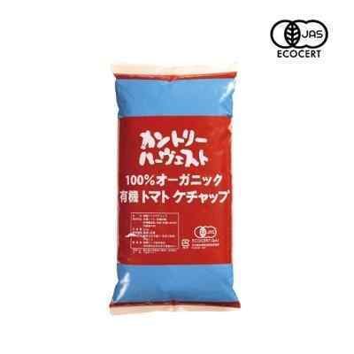 タカハシソース カントリーハーヴェスト 有機トマトケチャップ 3kg ×4個セット オーガニック プロフェッショナル仕様 調味料 大容量 まとめ買い 厳選素材 優しい味わい 高品質 万能ソース 017122