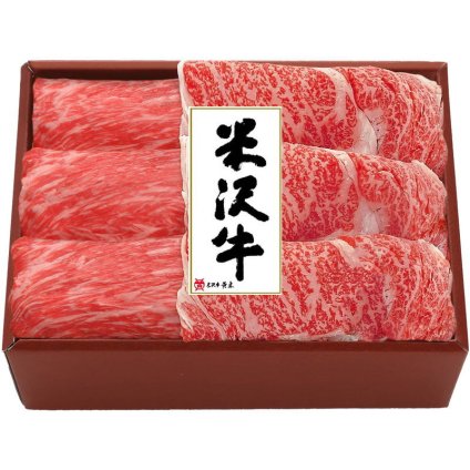 米沢牛黄木 米沢牛すき焼用 (YRMS100) [お中元][お歳暮] ※送料無料(北海道・沖縄・離島への配送不可)