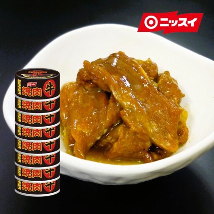 ニッスイ 牛焼肉缶 85g(個軽量60g)×8缶