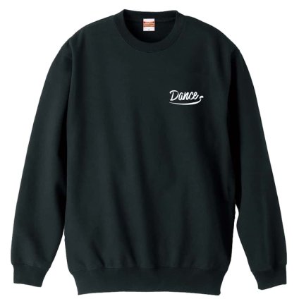 ダンス トレーナー スウェット メンズ レディース ジュニア 裏パイル 練習着 おもしろ 名入れ おしゃれ 文字入れ無料 綿100% キッズ 大きいサイズ 「スマイルダンスロゴ」 アートワークスコウベ 【送料無料】