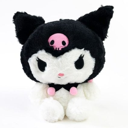 マイメロディ クロミ ほわほわ S ぬいぐるみ 黒 グッズ