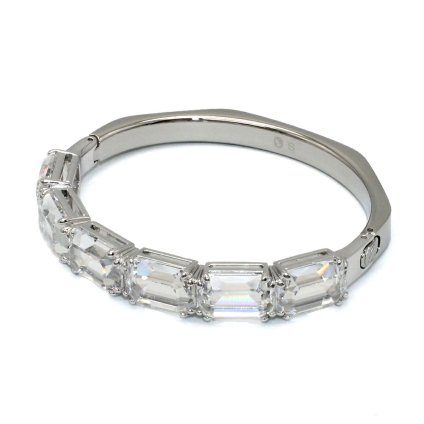 スワロフスキー swarovski ブレスレット バングル Millenia 5696321 S ミレニア アクセサリー レディース シルバー+ ホワイト 海外正規品