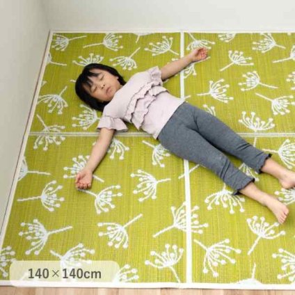 カーペット 小さめラグ キッズルーム 140×140cm