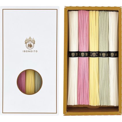 手延素麺揖保乃糸(特級品)彩り・華-HANA-5束 ／そうめん 麺類 食品 結婚祝い プレゼント ギフト 結婚内祝い 出産祝い 出産内祝い 送料無料 2026 送料無料 ギフト プレゼント プチギフト 内祝い 快気祝い 出産祝い 結婚祝い 引出物 新築祝い お返し
