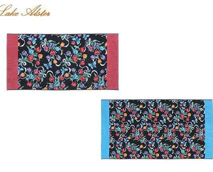 正規品 シェニール織 カワサキ Lake Alster レイクアルスター 通勤 バスタオル大 チューリップ 21081387 3005936 lake46 旅行 ギフト