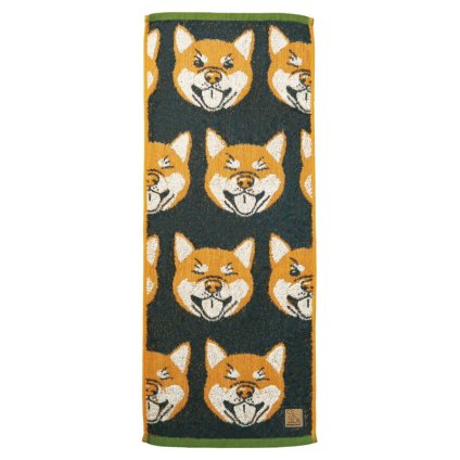 実りの秋の贈り物 スキニータオル ワンダフルピース 柴犬 約30×75cm