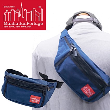 マンハッタン ポーテージ Manhattan Portage Alleycat Waist Bag XS アーレイキャット ウェストバッグ ボディバッグ ネイビー 1101 NV  バレンタイン ホワイトデー クリスマス 結婚記念日 還暦祝い 入学 卒業 入社祝い 退職 プレゼント ギフト 贈り物 恋人 夫婦 父の日 母の日 敬老の日