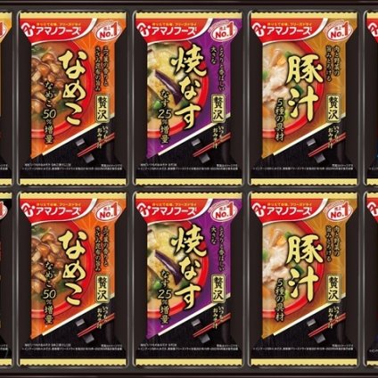 アマノフーズ フリーズドライ　おみそ汁贅沢ギフト20食