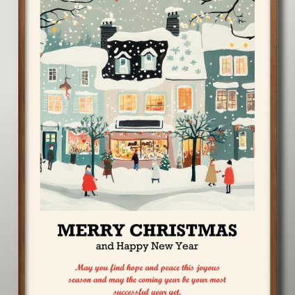 日本製 メリー クリスマス Xmas Christmas サンタクロース ビンテージイラスト A3 サイズ ポスター アート おしゃれ 絵画 インテリア 北欧 イラスト マット紙 艶消し アートパネル 額 フレーム デザイン 壁掛け ギフト 新築祝い ディスプレイ  速達 送料無料