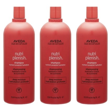 アヴェダ ニュートリプレニッシュ シャンプー ディープ お得な3個セット 1000ml（サロンサイズ） x 3  | お得な大容量サイズ  AVEDA  シャンプー 美容グッズ コスメ化粧品 誕生日 クリスマス ホワイトデー 結婚記念日 ウエディングギフト 母の日 送別会 バレンタインデー 女