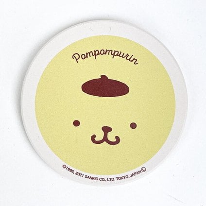 サンリオ ポムポムプリン 陶製吸水コースター キッチン Sanrio