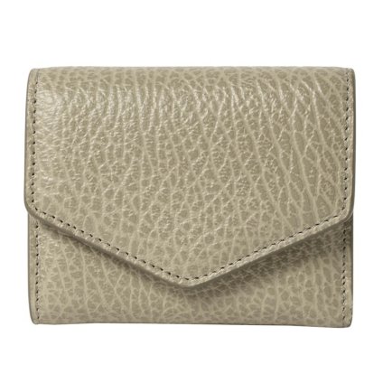 メゾン マルジェラ Maison Margiela 財布 ミニ財布 S56UI0136 P4455 T7002 フォーステッチ 小銭入れ付 三つ折り財布 BLEACH ブリーチ(グレージュ系)