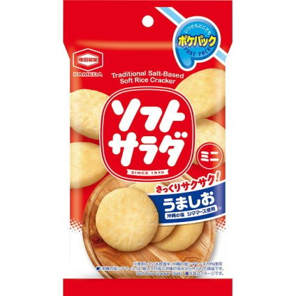亀田製菓 ソフトサラダポケパック [26-0530-019] Pソフト ポケパック 米菓 おせんべい 塩せんべい 個包装 和菓子 お菓子 スナック おやつ 詰め合わせ 挨拶 プレゼント ギフト
