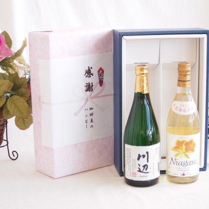 感謝の贈り物ボックス フルーティーな香り球磨焼酎と国産ワインセット(山梨 マスカットベーリーA 赤ワイン 重口(山梨県)750ml純米焼酎川辺(熊本県)720ml