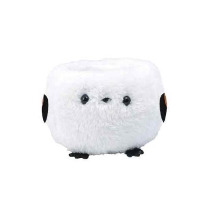 シマエナガ ポット 鉢カバー プランター ぬいぐるみ ミニ 植木鉢カバー 小物入れ インテリア 雑貨 置物 かわいい おしゃれ ギフト プレゼント 贈り物 フェルト 鳥 グッズ SSサイズ 5166-B