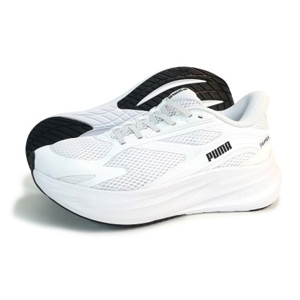 プーマ PUMA スニーカー メンズ マックスストライド ライト LS イーズイン ランニングシューズ 314049-02 ホワイト 白