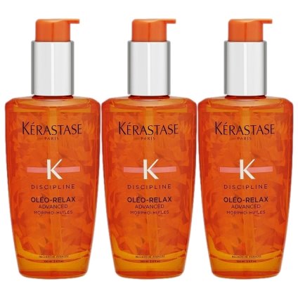 ケラスターゼ ディシプリン DP フルイド オレオ リラックス（旧NUソワンオレオリラックス） お得な3個セット 100ml x 3  |  KERASTASE  ヘアオイル 美容グッズ コスメ化粧品 誕生日 クリスマス ホワイトデー 結婚記念日 ウエディングギフト 母の日 送別会 バレンタインデー 