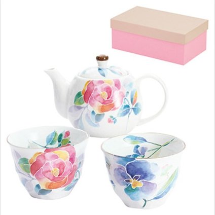 花ことば　ポット茶器 01528  内祝い 結婚式 記念品 プレゼント 内祝 出産内祝い