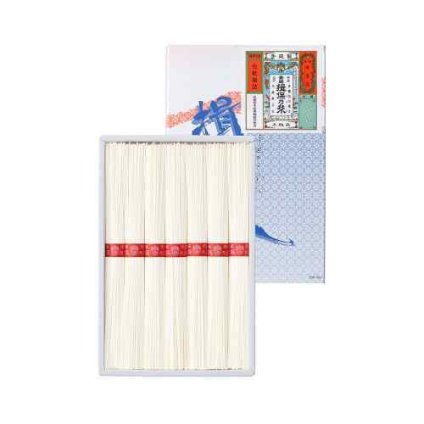揖保乃糸 上級品 手延べそうめん 50g×7束 紙箱入り ギフト 伝統の味 素麺