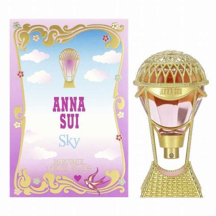 アナスイ スカイ オードトワレ  50ml  |  ANNA SUI  香水（レディース） 美容グッズ コスメ化粧品 誕生日 クリスマス ホワイトデー 結婚記念日 ウエディングギフト 母の日 送別会 バレンタインデー 女性 彼女 妻奥さん 母お母さん 女友達