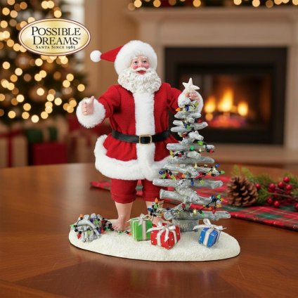 Driftwood Masterpiece 26.5cm | サンタ サンタクロース 人形 置物 フィギュア クリスマス ホリデー Possible Dreams 正規輸入品