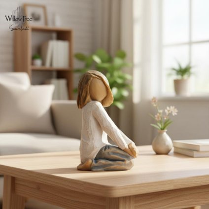 ウィローツリー彫像 Joyful Child - 楽しむ子 8cm 子供 | おしゃれ 置物 彫刻 人形 インテリア スーザン･ローディ 正規輸入品
