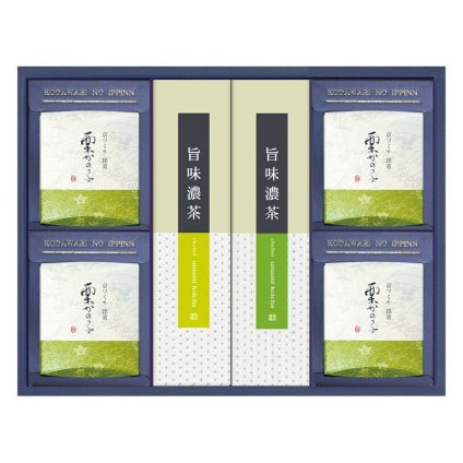 【ギフト対応無料】京づくり銘菓栗かの子・緑茶詰合せ (KK-F) ※送料無料(北海道・沖縄は除く)