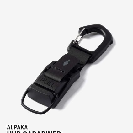 アルパカ ALPAKA HUB CARABINER ハブ カラビナ AB010120100 バッグ用アクセサリー キーリング ユニセックス バッグ