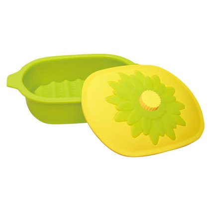 Mum's シリコンスチーマー グリーン  ／電子レンジ用調理器具 調理器具 キッチン用品 敬老の日 プレゼント ギフト お彼岸 お供え 秋 2026 送料無料 ギフト プレゼント プチギフト 内祝い 快気祝い 出産祝い 結婚祝い 引出物 新築祝い お返し