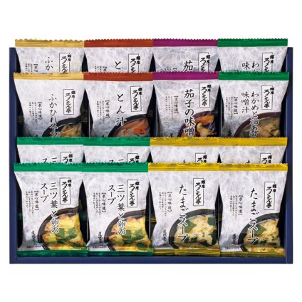 ろくさん亭 道場六三郎 フリーズドライギフト  ／お吸い物 和風惣菜 惣菜・レトルト 食品 お中元 御中元 ギフト 暑中 残暑 お盆 初盆 新盆 お供 御供 ギフト 2026 送料無料 ギフト プレゼント プチギフト 内祝い 快気祝い 出産祝い 結婚祝い 引出物 新築祝い お返し