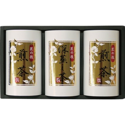 芳香園製茶 全国茶審査技術六段米田氏監修 銘茶詰合せ [26-2900-018] OKSO-253 静岡茶 深蒸し煎茶 煎茶 緑茶 日本茶 茶葉 お返し 内祝い お祝い お歳暮 お中元 ギフト
