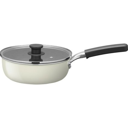 【直送】リント Linto IH対応 外面ホーロー マルチパン 20cm [26-0288-102] MB-3474 蓋付き 万能鍋 深型フライパン こびりつきにくい ふっ素樹脂加工 かわいい おしゃれ 調理器具 キッチン用品 新生活 プレゼント ギフト