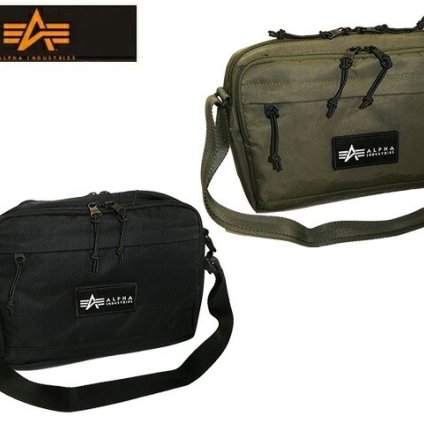 正規品 メンズ レディース アルファ インダストリーズ ALPHA INDUSTRIES INC SQUARE SHOULDER ショルダーバッグ 66255 TZ1095 kinu35 旅行 ギフト