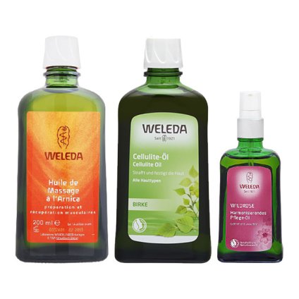 ヴェレダ ボディオイル 3種セット アルニカ  & ホワイトバーチ & ワイルドローズ  200ml+200ml+100ml  |  WELEDA  スキンケアコフレ 美容グッズ コスメ化粧品 誕生日 クリスマス ホワイトデー 結婚記念日 ウエディングギフト 母の日 送別会 バレンタインデー 女性 彼女 妻奥