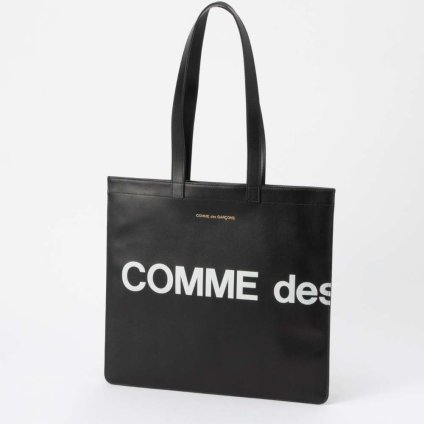コムデギャルソン COMME DES GARCONS SA9001HL トートバッグ メンズ レディース バッグ ヒュージロゴ 通勤 旅行 プレゼント ギフト 鞄 HUGE LOGO ブラック