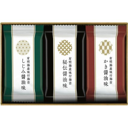 有明海産 味付海苔 詰め合わせ [26-7615-028] SKI-15 牡蠣醤油味 しじみ醤油味 味付け海苔 詰合せ 海苔ギフト 食べ比べ お中元 お歳暮 内祝い 出産内祝い 結婚内祝い お返し 快気祝い 香典返し 贈り物 プレゼント