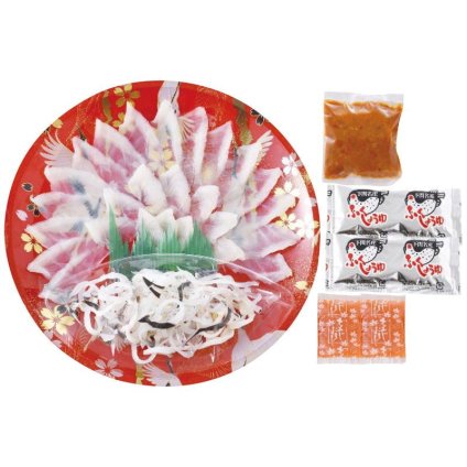 お歳暮・冬ギフト 関とら本店 とらふく刺身 雲丹の香 (FS-70U3Z) ※送料無料(北海道・沖縄・離島への配送不可)