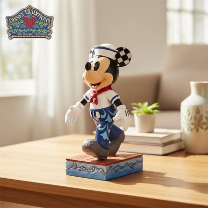 ミッキー セーラー 12.5cm | ディズニー トラディションズ ジムショア グッズ フィギュア 人形 置物 彫刻 Jim Shore 正規輸入品
