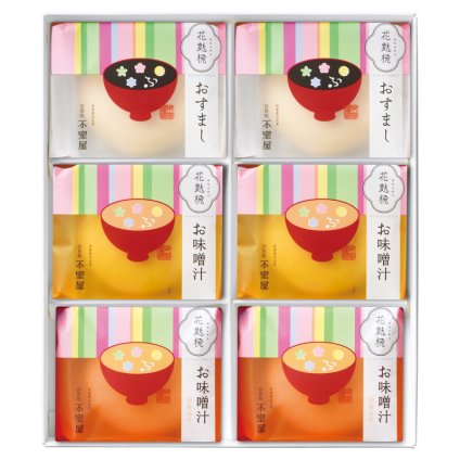 不室屋 花麩椀6ヶ入  ／お吸い物 和風惣菜 惣菜・レトルト 食品 お中元 御中元 ギフト 暑中 残暑 お盆 初盆 新盆 お供 御供 ギフト 2026 送料無料 ギフト プレゼント プチギフト 内祝い 快気祝い 出産祝い 結婚祝い 引出物 新築祝い お返し