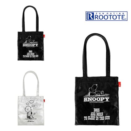 ROOTOTE ルートート IP.BR.メタリック.Peanuts-0Q 2WAY トートバッグ レディース 8446