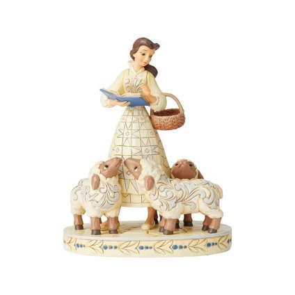 ベル ホワイトウッドランド 21cm 美女と野獣 | ディズニー トラディションズ ジムショア グッズ フィギュア 人形 置物 彫刻 Jim Shore 正規輸入品
