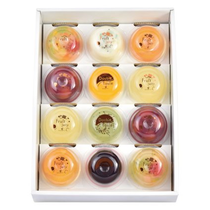 たかはたファーム フルーツゼリー･ダブルテイスト12個詰合せ  ／ゼリー 洋菓子 スイーツ・お菓子 食品 敬老の日 プレゼント ギフト お彼岸 お供え 秋 2026 送料無料 ギフト プレゼント プチギフト 内祝い 快気祝い 出産祝い 結婚祝い 引出物 新築祝い お返し