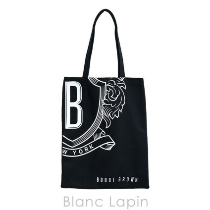 【ノベルティ】 ボビイブラウン BOBBI BROWN BOBBI BROWN ロゴ トートバッグ ブラック