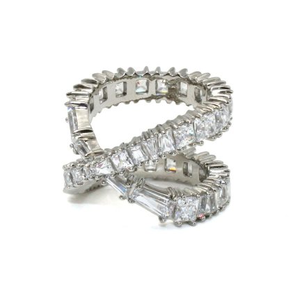スワロフスキー swarovski リング Hyperbola 5677630 ハイパーボラ 指輪 アクセサリー レディース シルバー 海外正規品