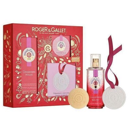 ロジェガレ ジンジャールージュ ウインターコフレセット     3点  |  Roger & Gallet  香水（レディース） 美容グッズ コスメ化粧品 誕生日 クリスマス ホワイトデー 結婚記念日 ウエディングギフト 母の日 送別会 バレンタインデー 女性 彼女 妻奥さん 母お母さん 女友達