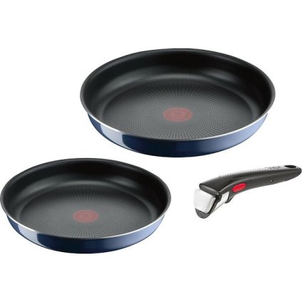 【直送】ティファール T-fal インジニオ ロイヤルブルー インテンス セット [26-0281-060] L43795 ガス火専用 取っ手のとれる フライパン 鍋 エナメル加工 高耐久 ほうろう 調理器具 キッチン用品 新生活 ギフト