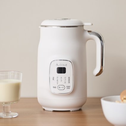 アルコレ 豆乳メーカー ASM-T600 スープメーカー スープマシン 離乳食 介護食 乾燥大豆 濃厚豆乳 手作り おから 丸ごと 健康 ヘルシー アーモンドミルク 野菜スープ 豆乳機 全自動 高温洗浄 栄養補給 簡単 敬老の日 母の日 父の日 AL COLLE QVC TVショッピング 話題