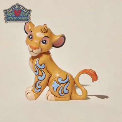 シンバ ミニ 7.9cm ライオンキング | ディズニー トラディションズ ジムショア グッズ フィギュア 人形 置物 彫刻 Jim Shore 正規輸入品