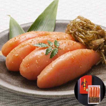 福岡 博多 味の筑前 昆布漬辛子明太子 無着色 300g 昆布漬け 明太子 めんたいこ 高級 ギフト 贈り物 お取り寄せ グルメ ご飯のお供 贈答用 北海道産 利尻昆布 熟成 たらこ 御中元 御歳暮 内祝い プレゼント