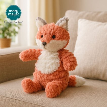 メリーマイヤー パティ パトリングフォックス 16cm キツネ | ぬいぐるみ ナチュラルカラー 動物 どうぶつ ファーストトイ ベビー 赤ちゃん こども Mary Meyer Putty 正規輸入品